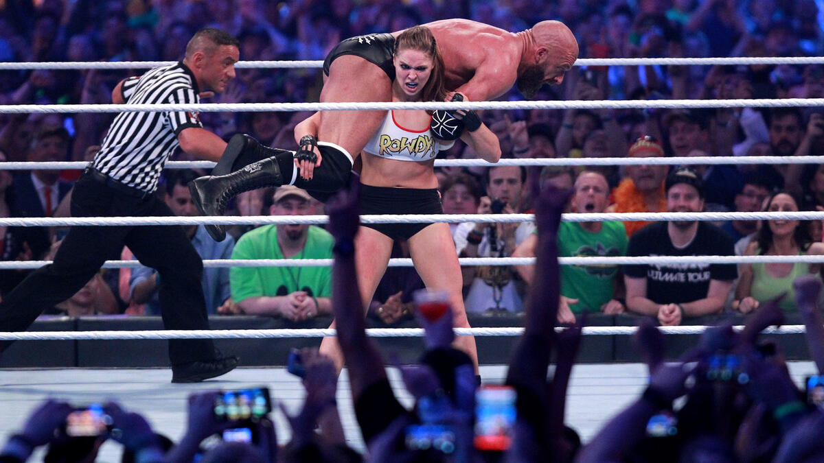 Mixed Tag Team, Rounda Rousey, Triple H
