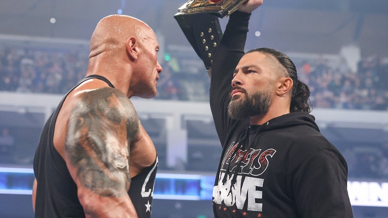 1. The Rock vs. Roman Reigns