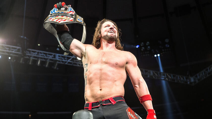 5 AJ Styles – 75 Days July 7 2017 – September 19 2017