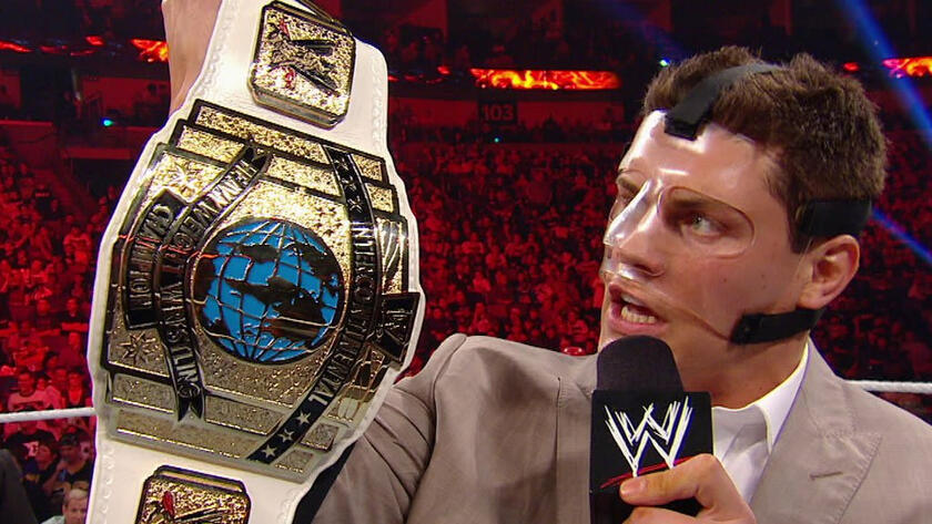 7 Cody Rhodes – 26 years 1 month 13 days – October 2 2011 Hell in a Cell