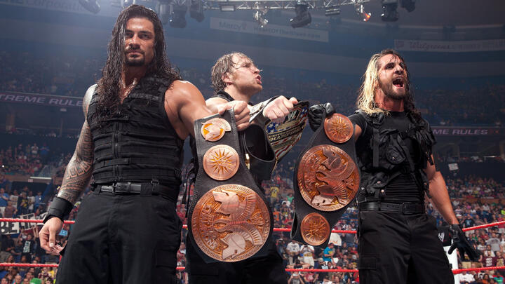 7 The Shield Seth Rollins Roman Reigns – 148 Days May 19 2013 – October 14 2013
