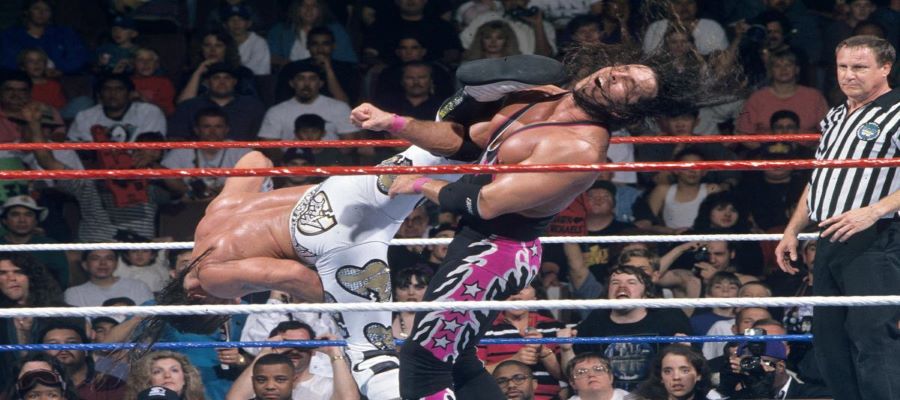 1) Shawn Michaels vs. Bret Hart – WrestleMania XII (1996)