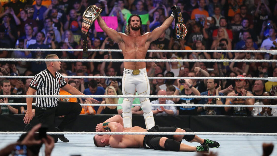 10. Seth Rollins WWE Championship Reign 2015 – 220 Days