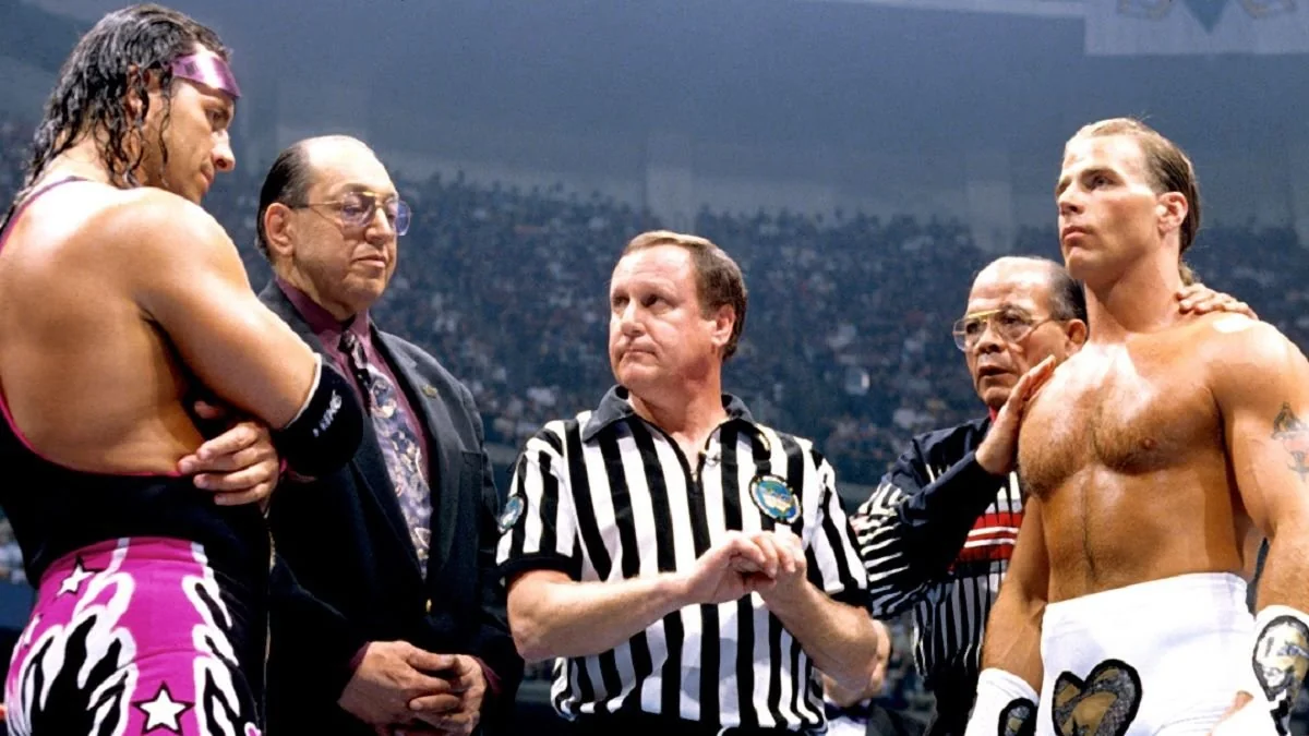 Shawn Michaels vs. Bret Hart
