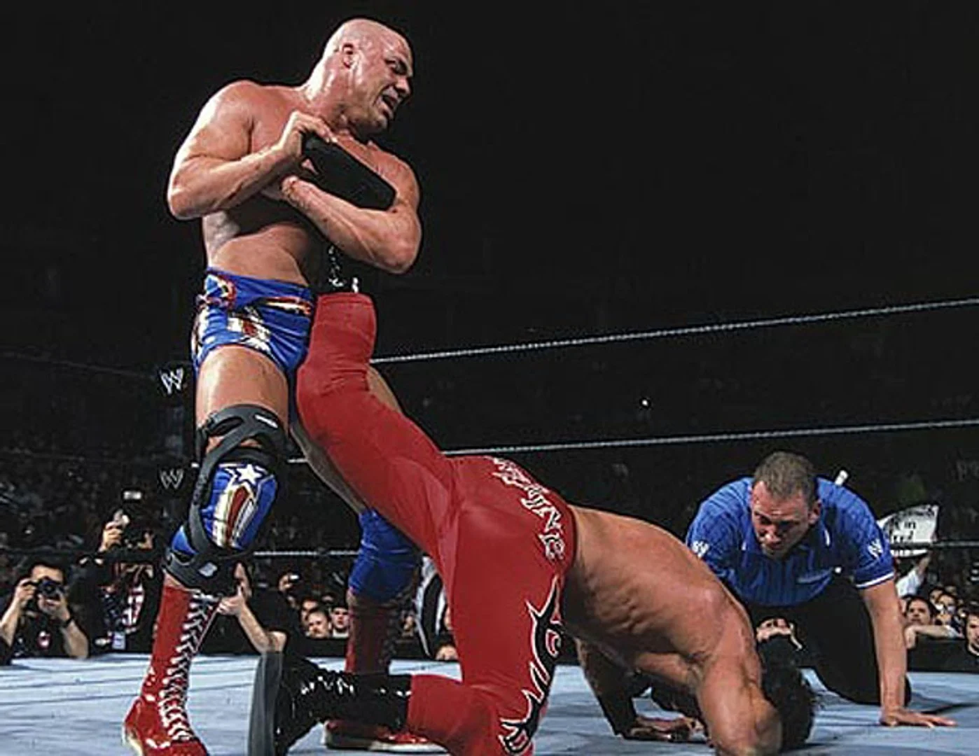 4) Chris Benoit vs. Kurt Angle – Backlash (2001)