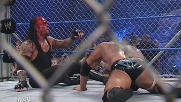 4 The Undertaker vs. Batista – Steel Cage Match for the World Heavyweight Championship May 11 2007