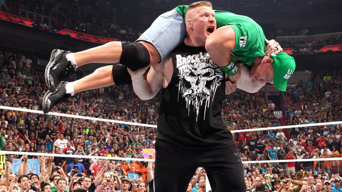 Brock Lesnars F5