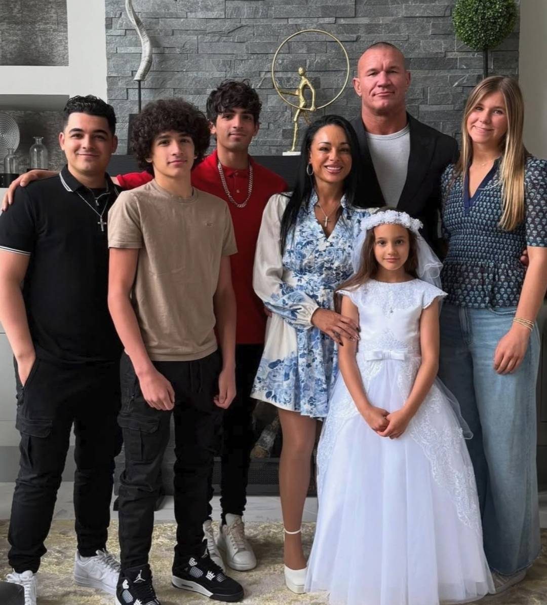 Randy Orton Wife and Kids