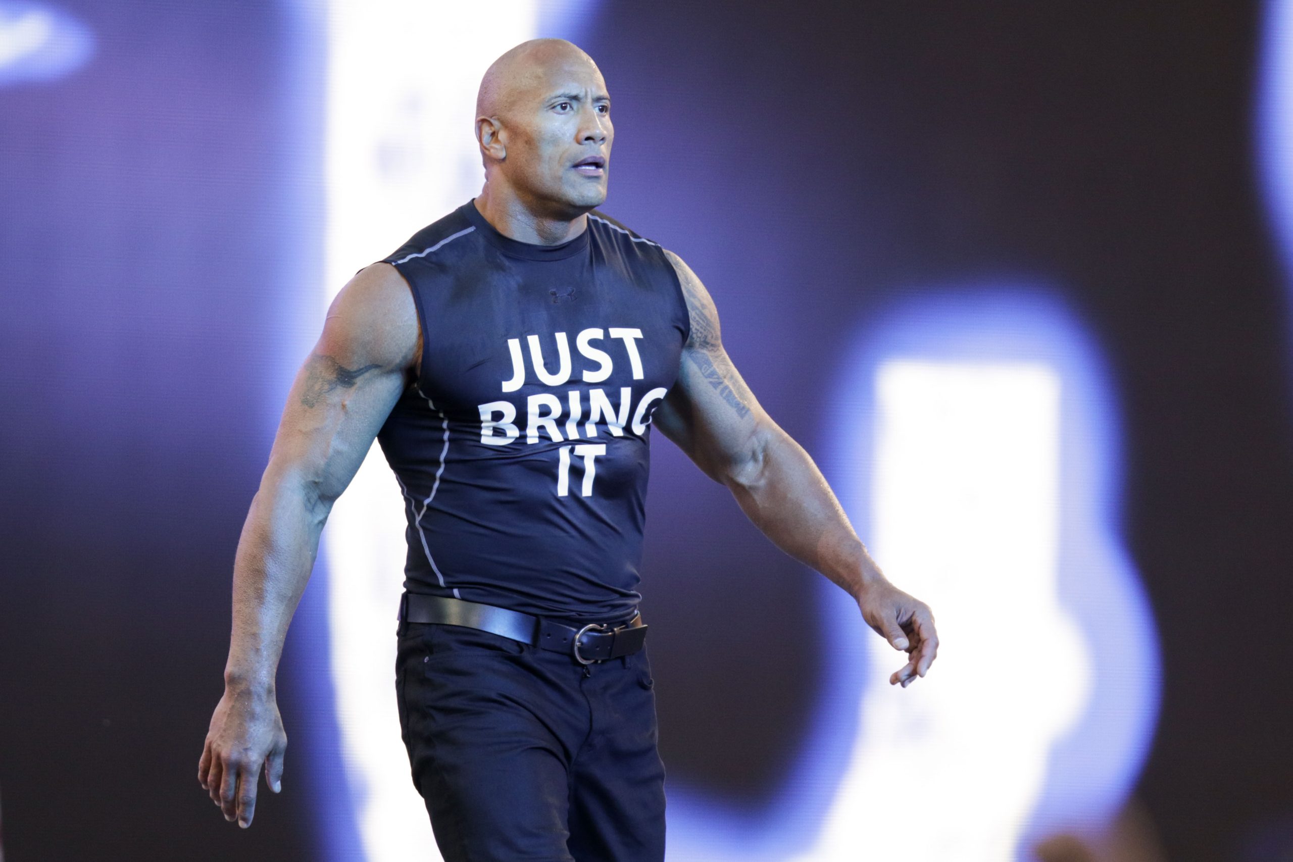 The Rock Dwayne Johnson scaled