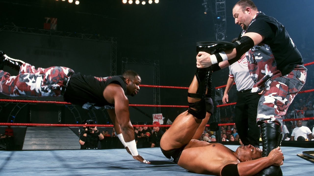 The Rock vs. The Dudley Boyz – Raw 2001