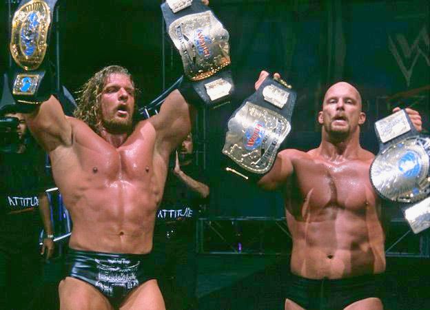Tripe H tag Team Champion