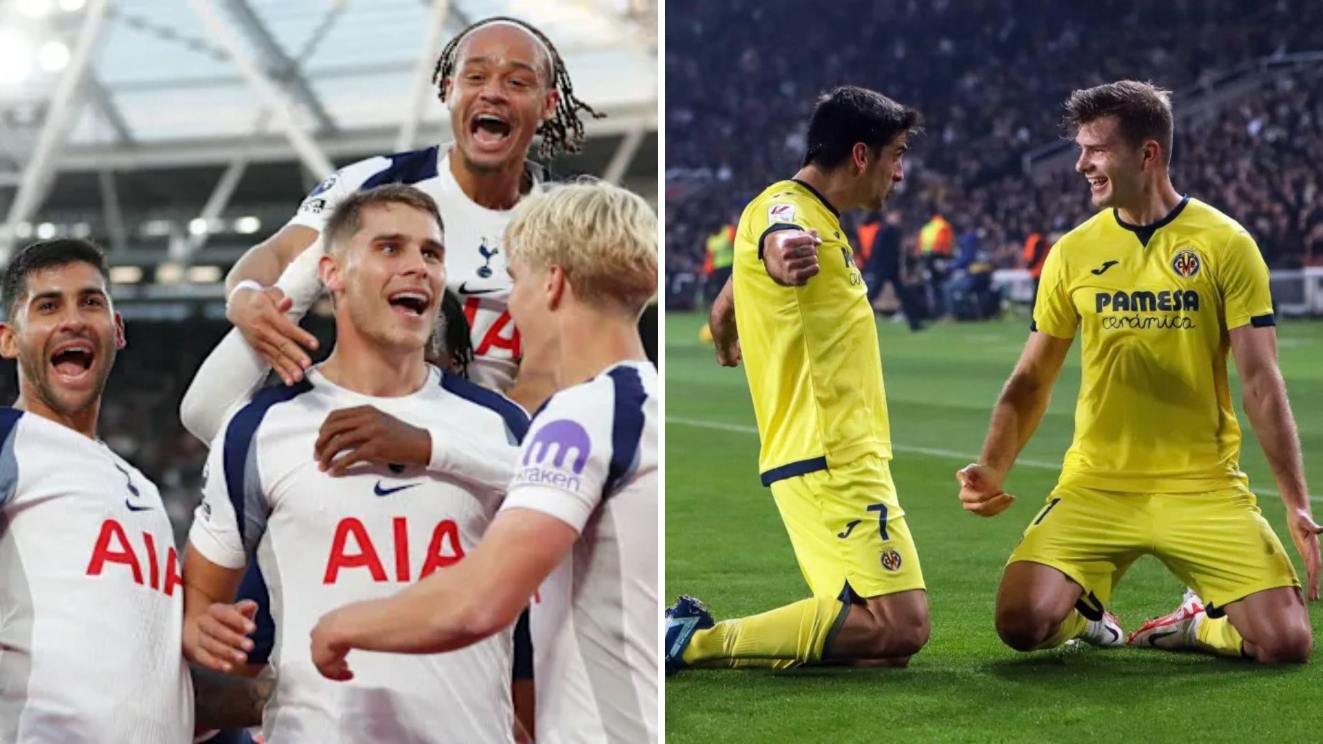 Tottenham vs. Villarreal Champions League