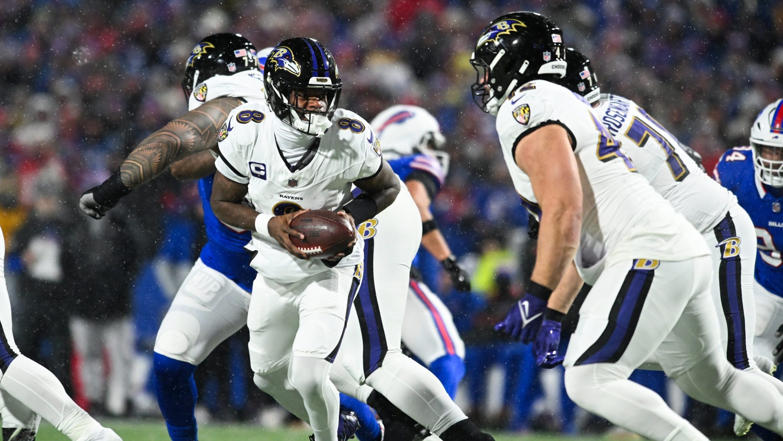 Baltimore Ravens QB Lamar Jackson (Credits: Imagn)