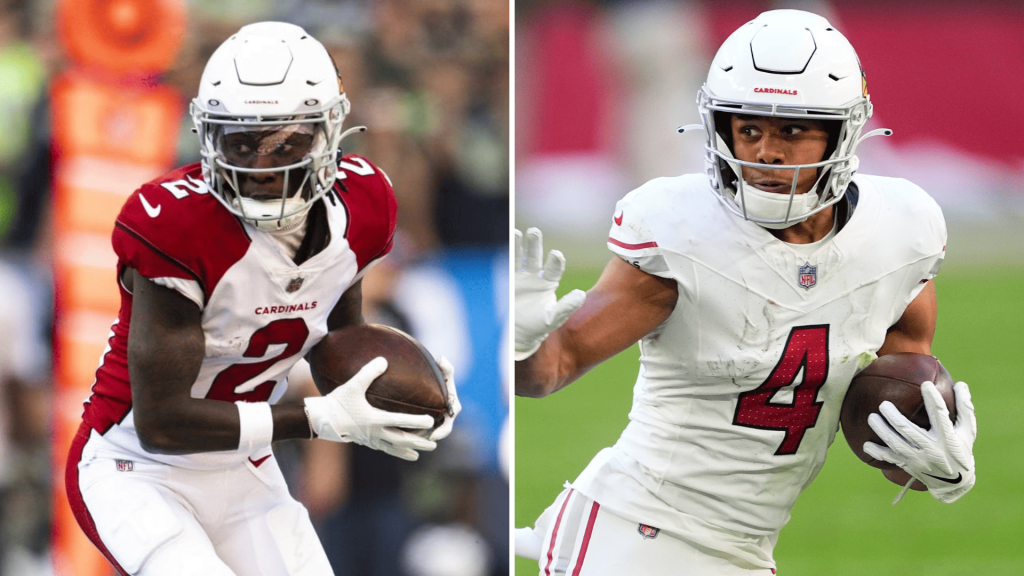 Hollywood Brown and Rondale Moore (Credits: NFL Rumors and Minnesota Vikings' X handle)