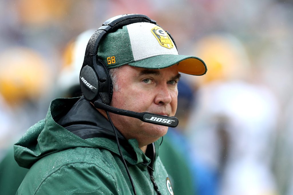 Mike McCarthy (Credits: B/R Gridiron's X handle)