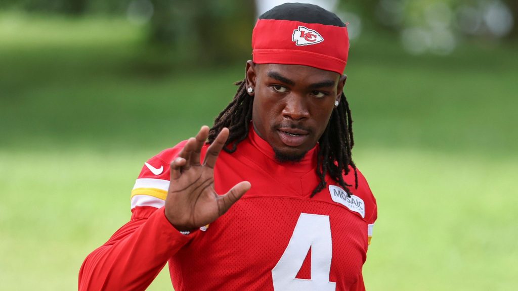 Kansas City Chiefs WR Rashee Rice (Credits: SleeperNFL's X handle)